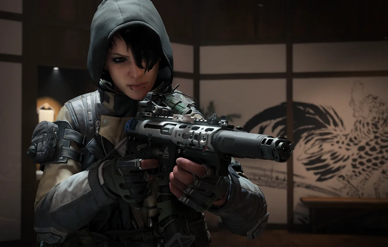 Photo wallpaper Call of Duty, game, Black Ops 4, Dead Of The Night