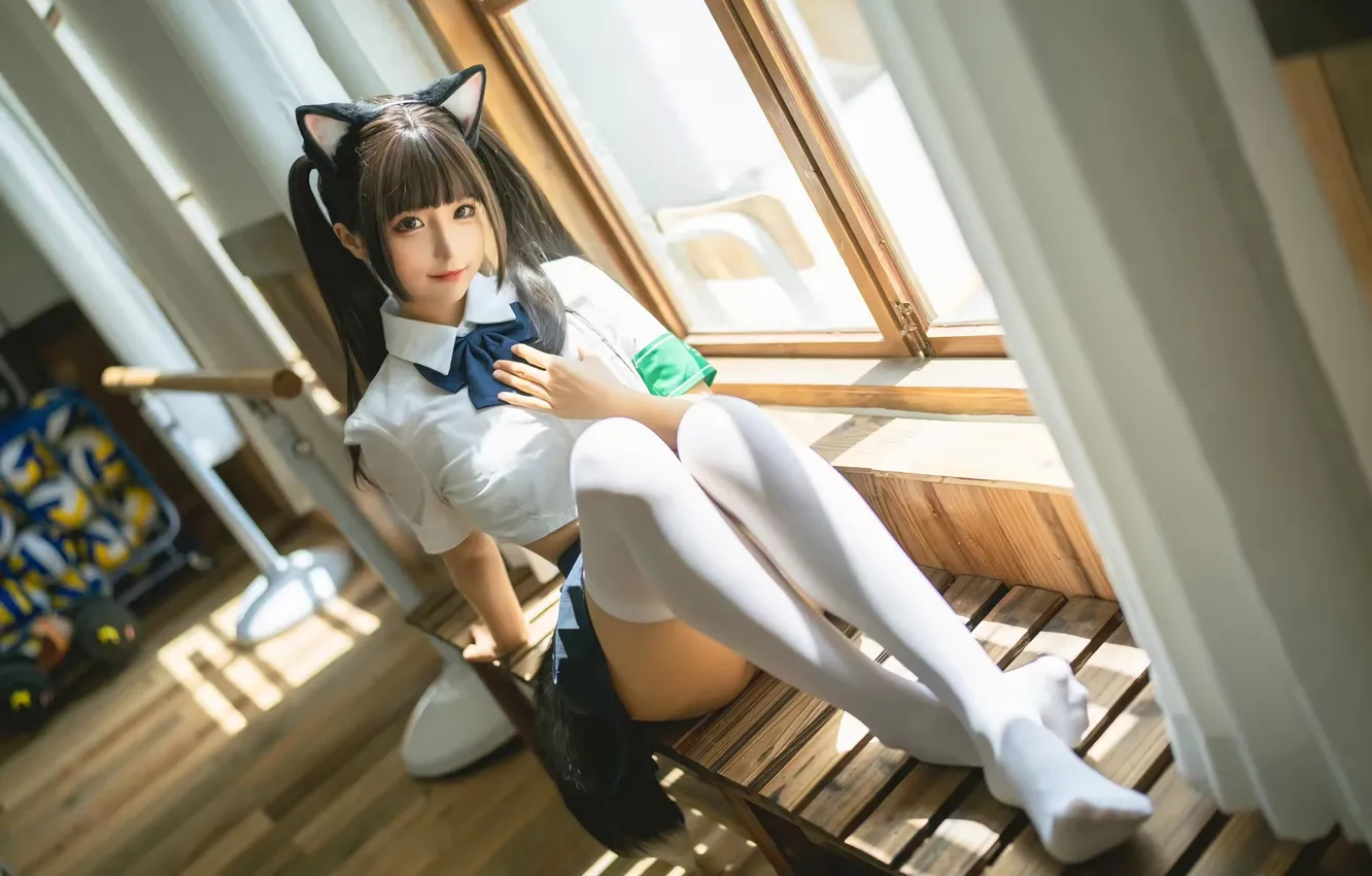 Photo wallpaper girl, asian, asian girls, Chun Momo