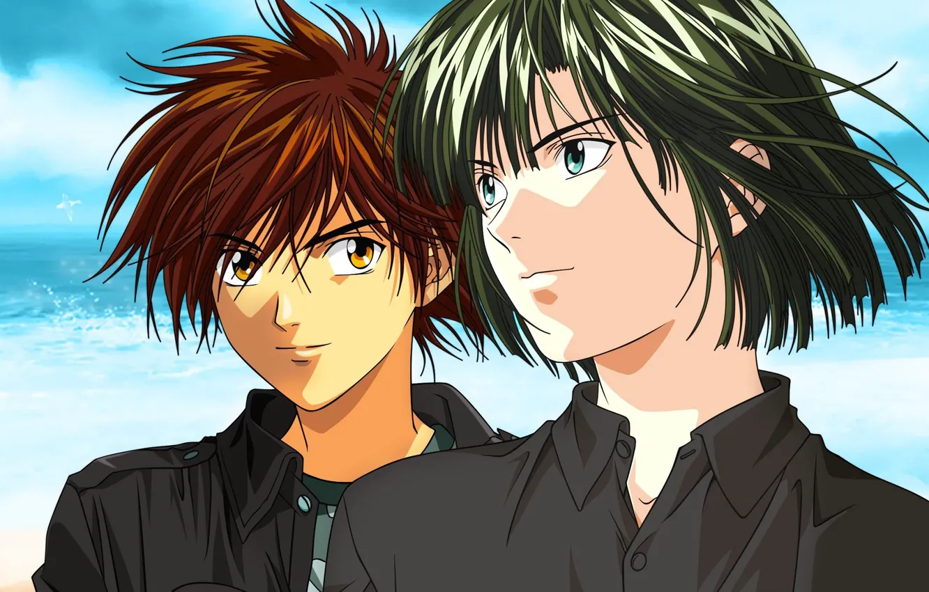 Photo wallpaper art, guys, players, Hikaru no Go