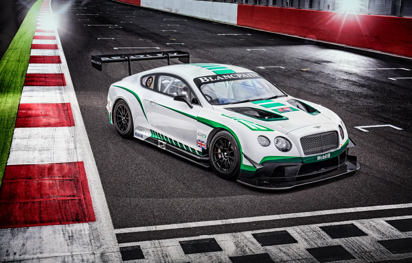 Photo wallpaper Bentley, Continental, GT3, Bentley, continental