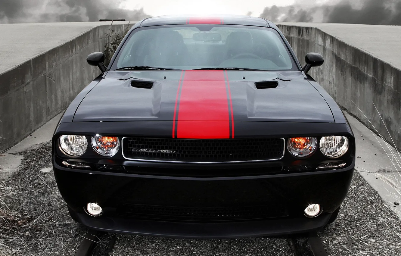 Photo wallpaper car, car, 2012, Dodge, dodge, challenger, wallpapers, new