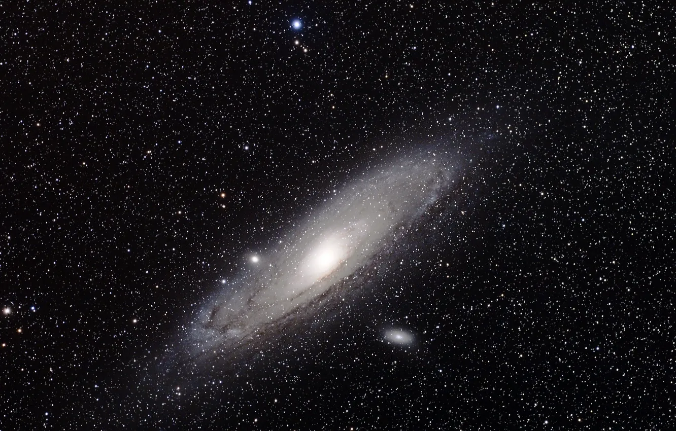 Photo wallpaper space, stars, Nebula, M31