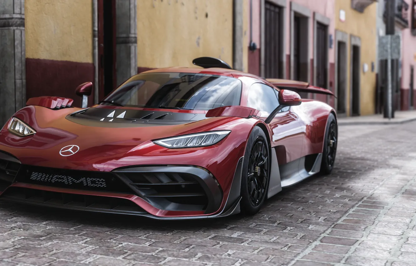 Photo wallpaper Mercedes-Benz, Amg, Project one