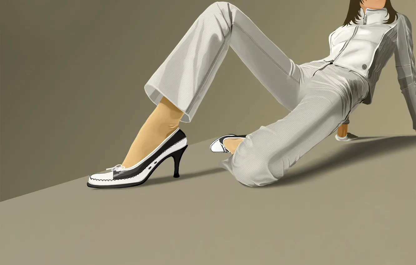 Photo wallpaper minimalism, vector, costume