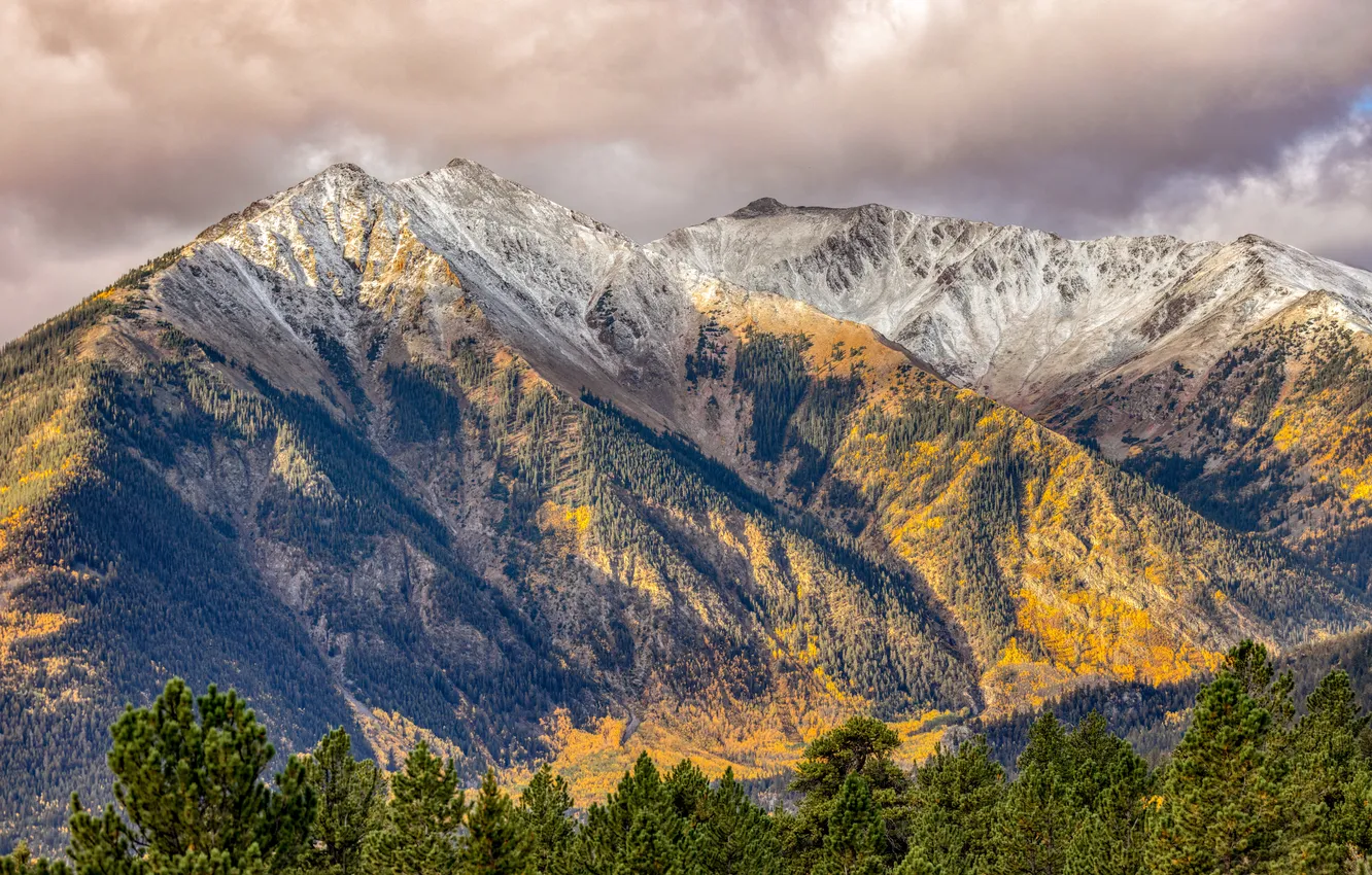 Photo wallpaper mountains, Colorado, USA