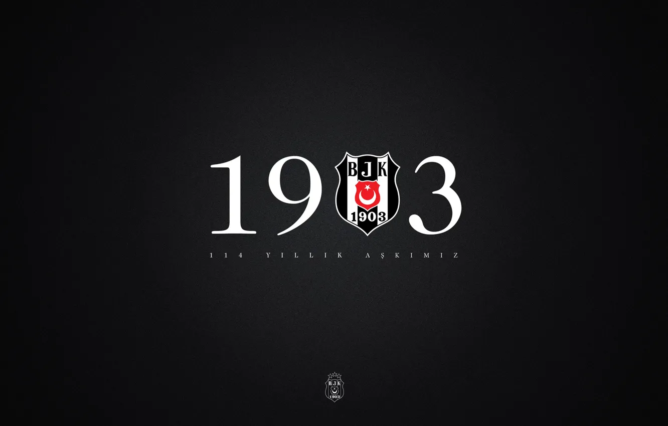 Photo wallpaper wallpaper, logo, football, Sport, Besiktas JK