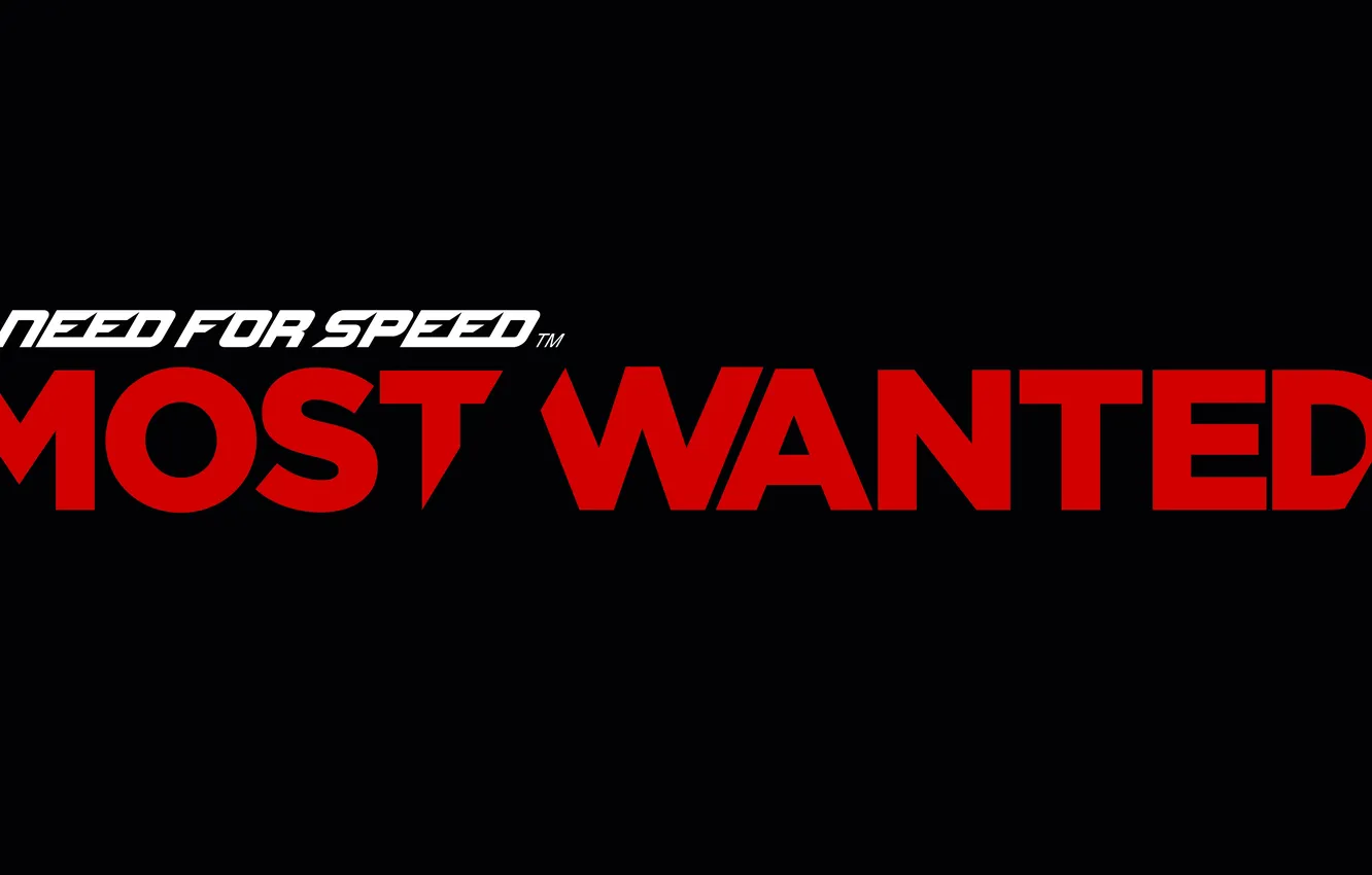 Photo wallpaper background, the inscription, need for speed most wanted 2