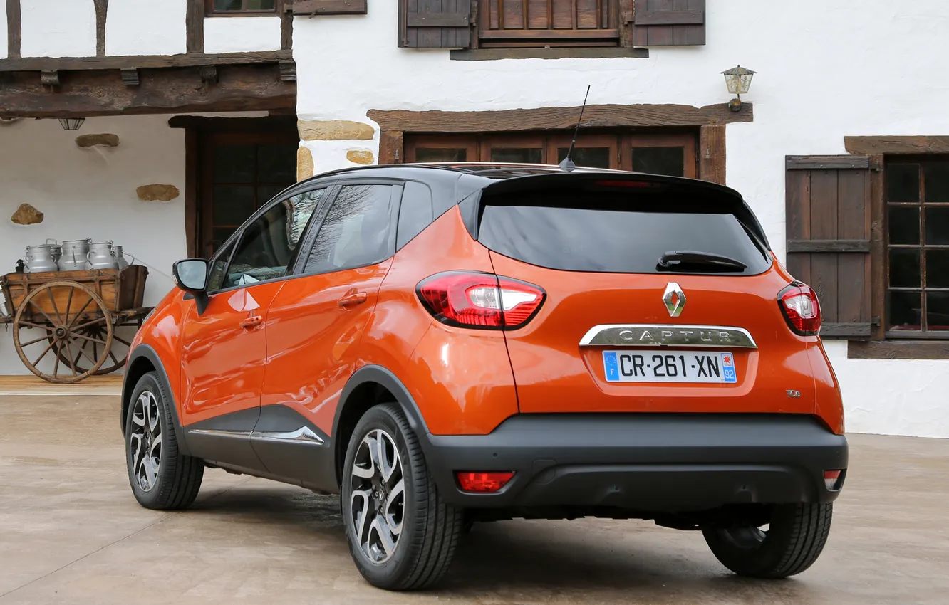 Photo wallpaper auto, Renault, rear view, Renault, Captur
