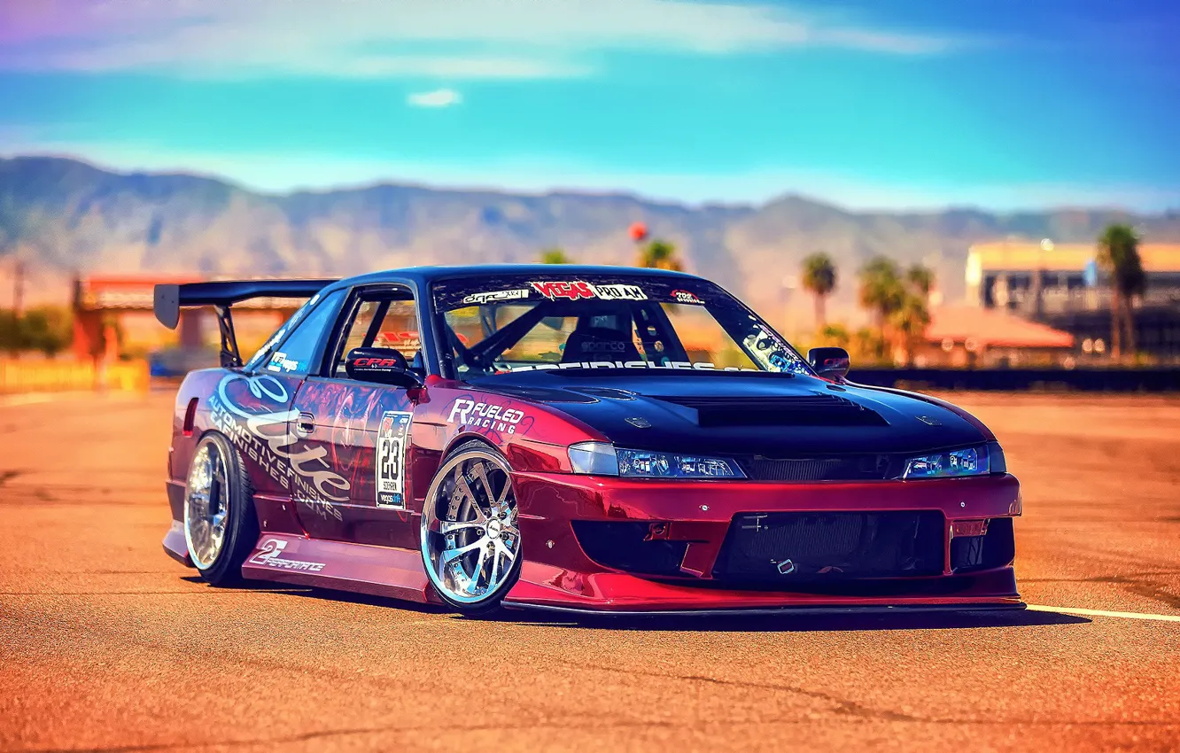 Photo wallpaper Nissan, silvia, s14