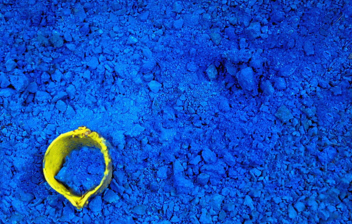 Photo wallpaper paint, color, texture, Indigo