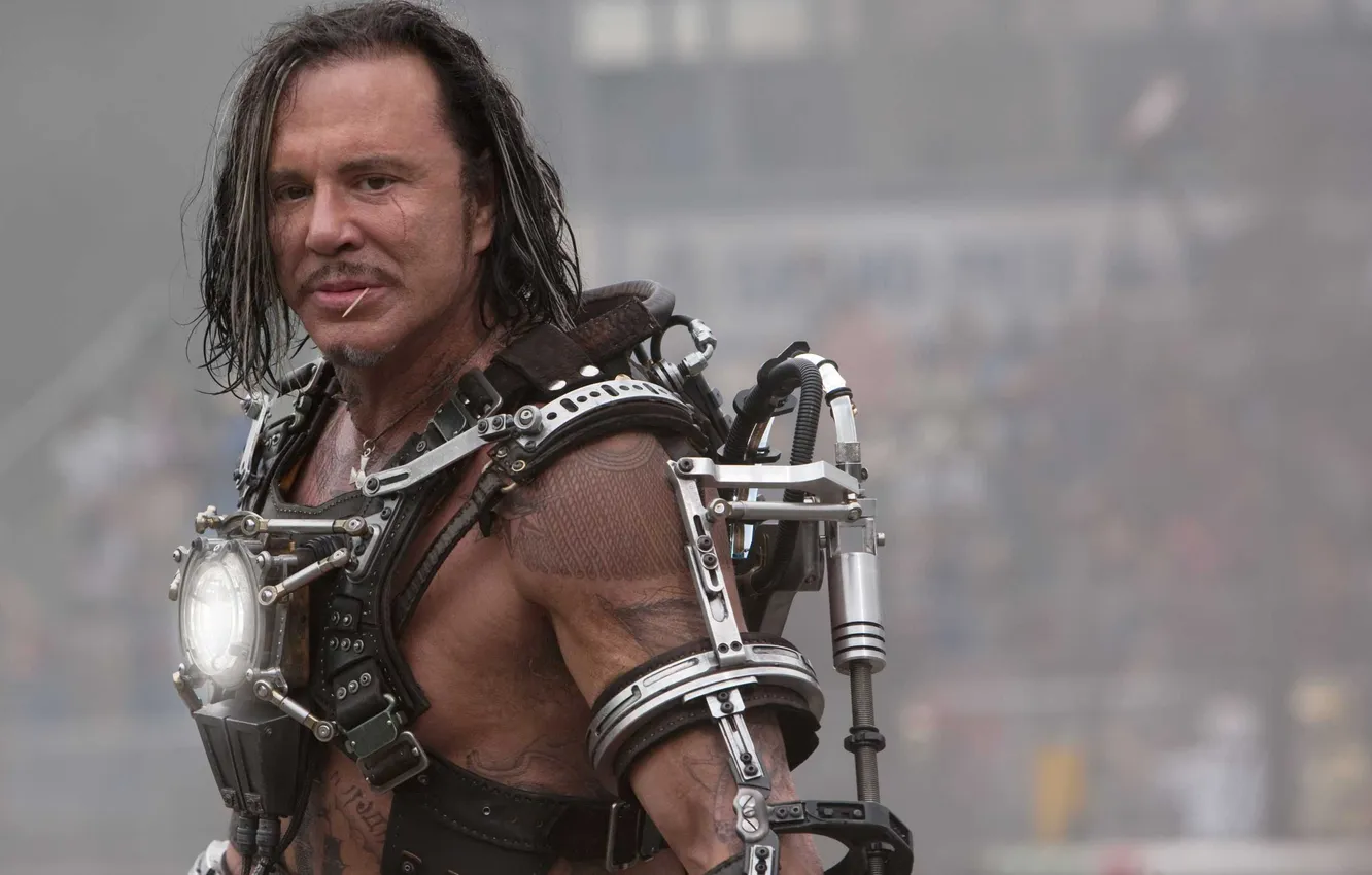 Photo wallpaper tattoo, costume, Iron man 2, Iron Man 2, Ivan Vanko, Mickey Rourke, Mickey Rourke