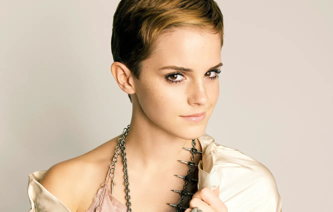 Photo wallpaper smile, Emma Watson, celebrity