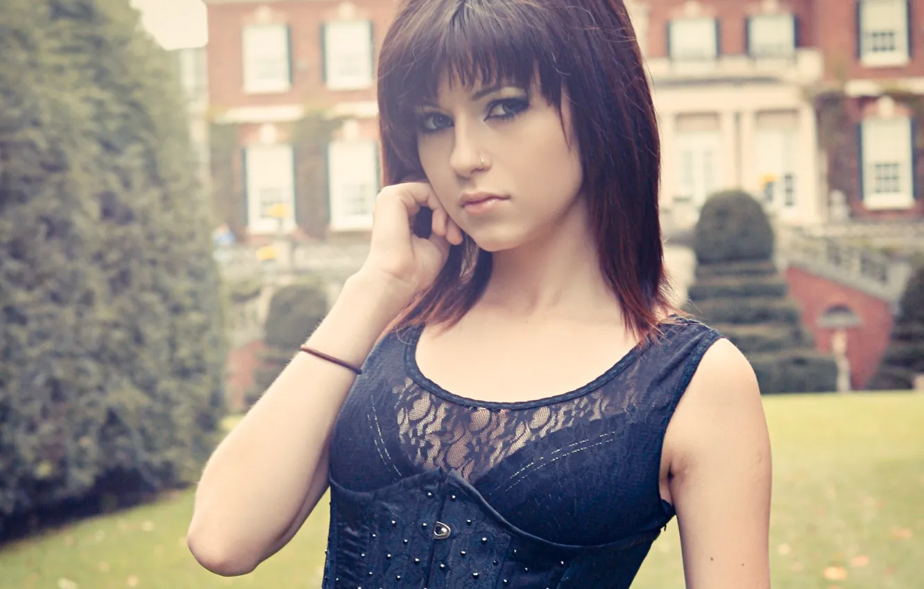 Photo wallpaper model, Neon, Lynxie