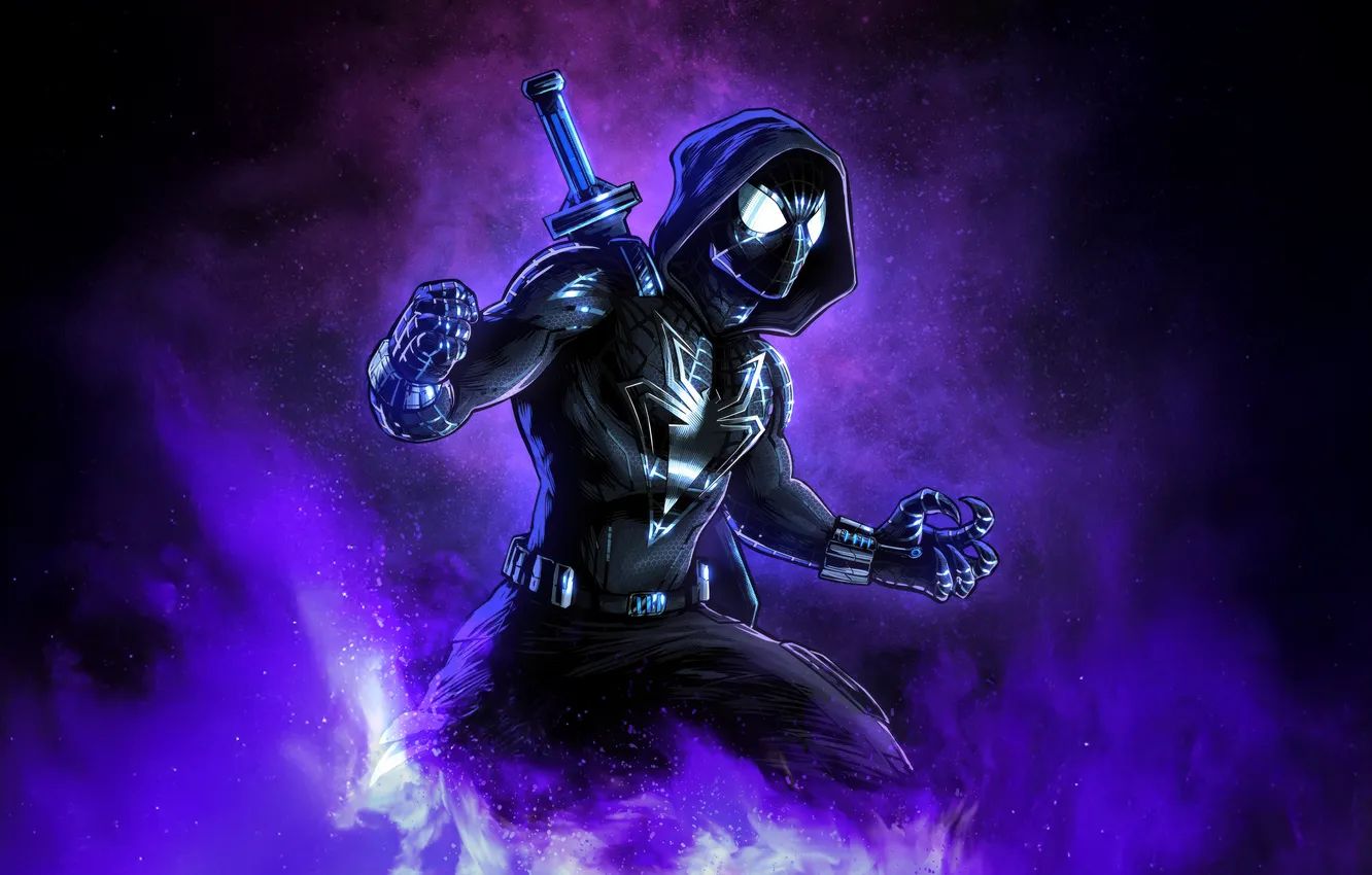 Photo wallpaper hero, Multiverse, spidersona