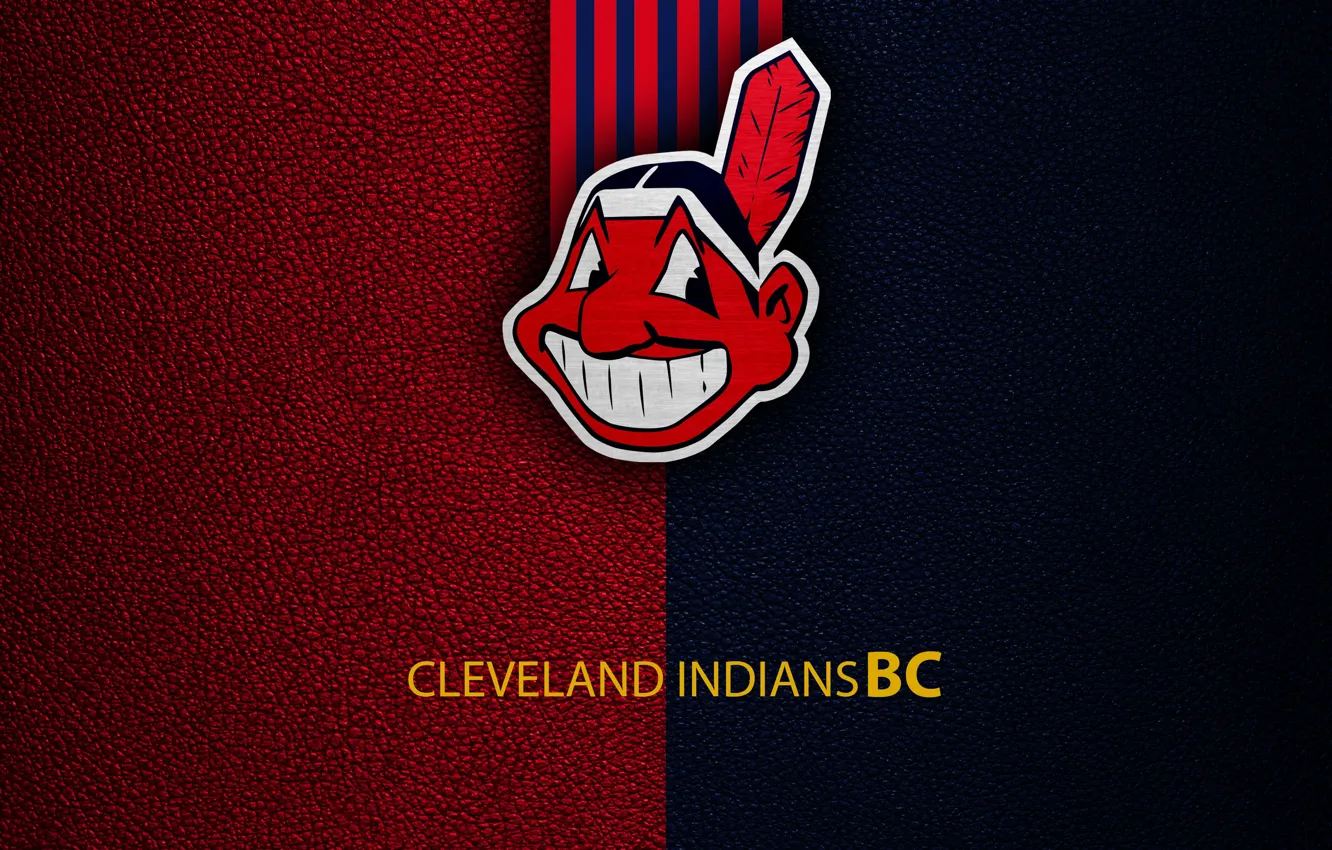 Photo wallpaper wallpaper, sport, logo, baseball, Cleveland Indians