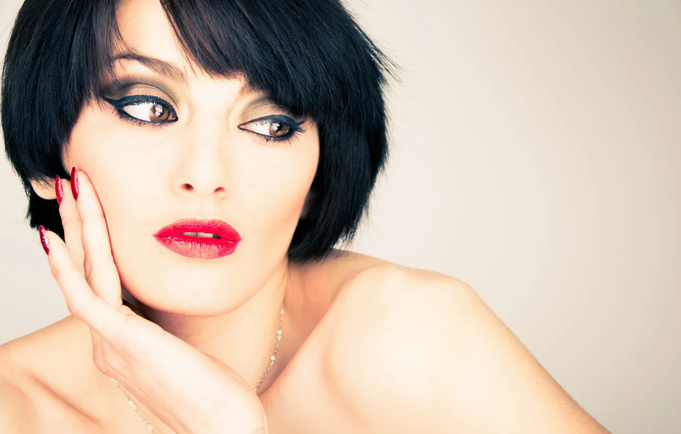 Photo wallpaper girl, portrait, Inria Zurk