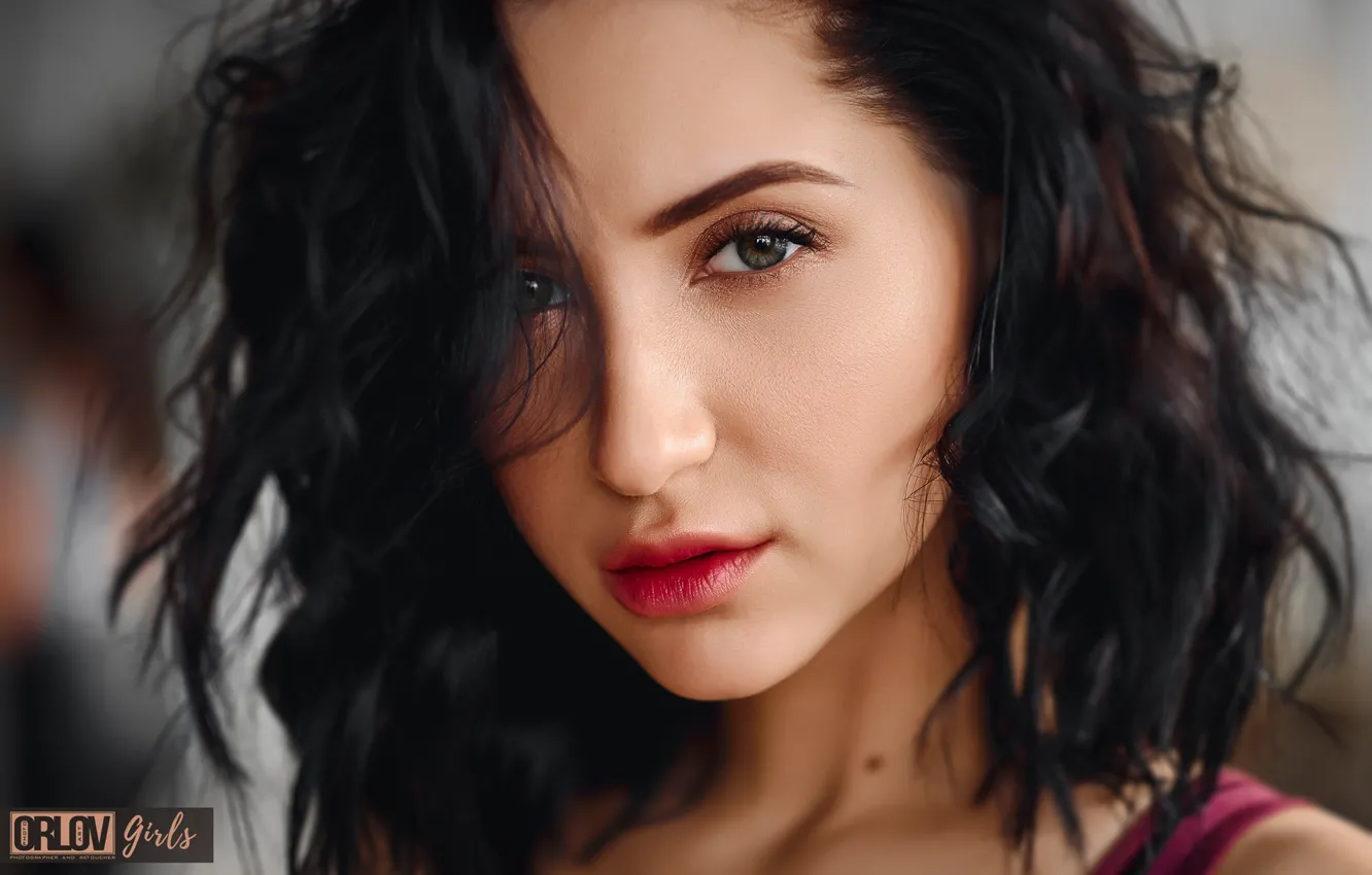 Photo wallpaper girl, Nikita Orlov, Kristina Bondareva