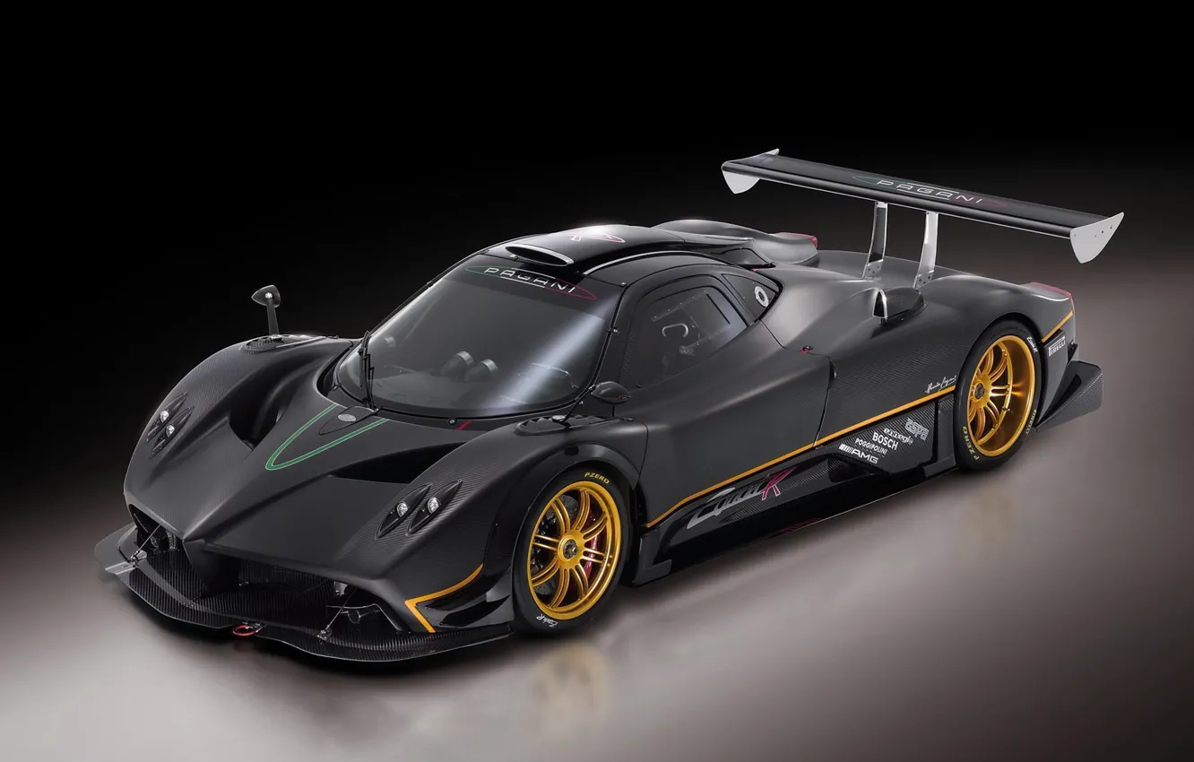 Photo wallpaper style, carbon, Pagani, drives