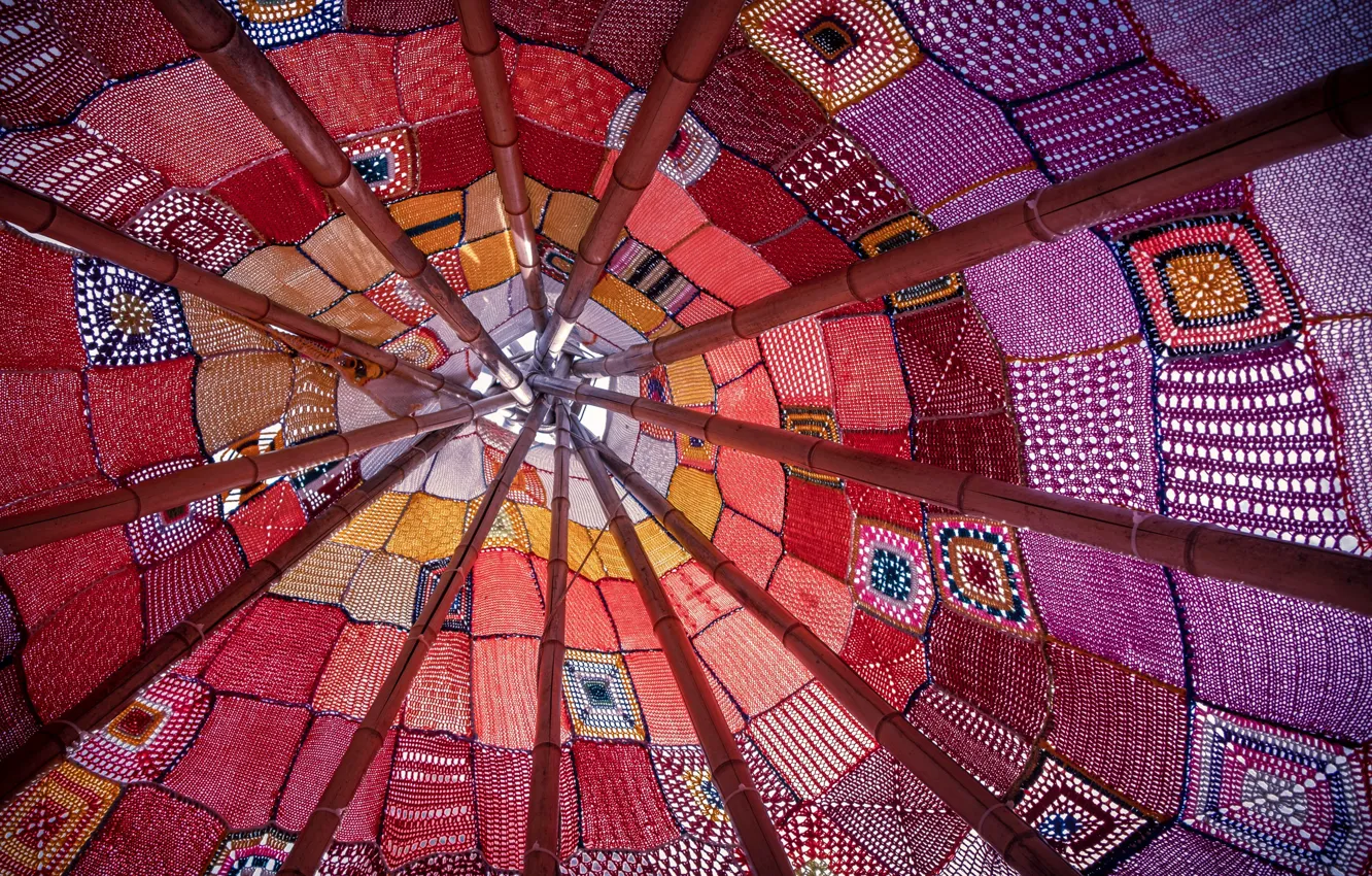 Photo wallpaper background, color, the hut