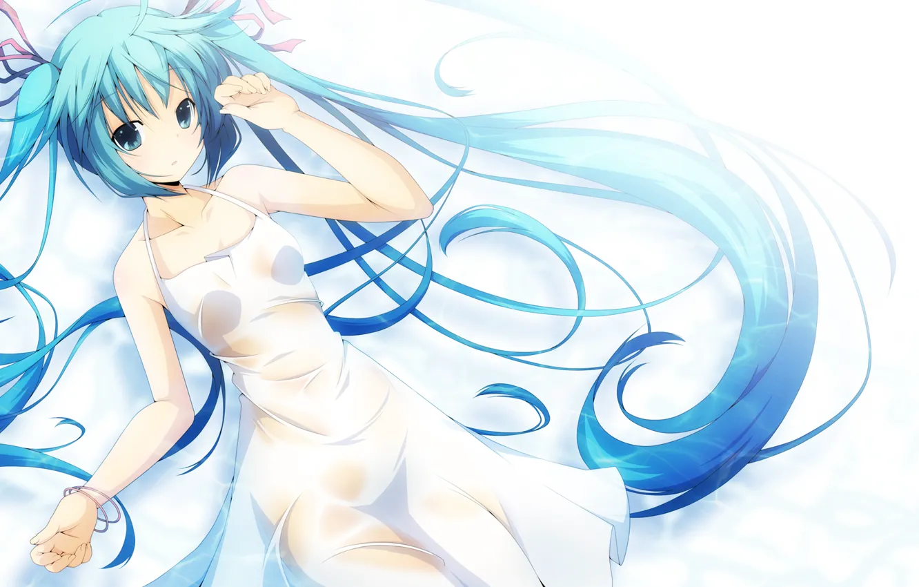 Photo wallpaper tape, anime, art, girl, Hatsune Miku, Vocaloid, Vocaloid, Yuzuki Kei