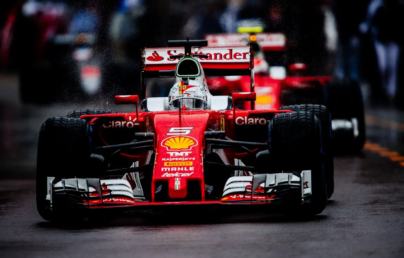 Photo wallpaper Ferrari, Ferrari, Vettel, FAS