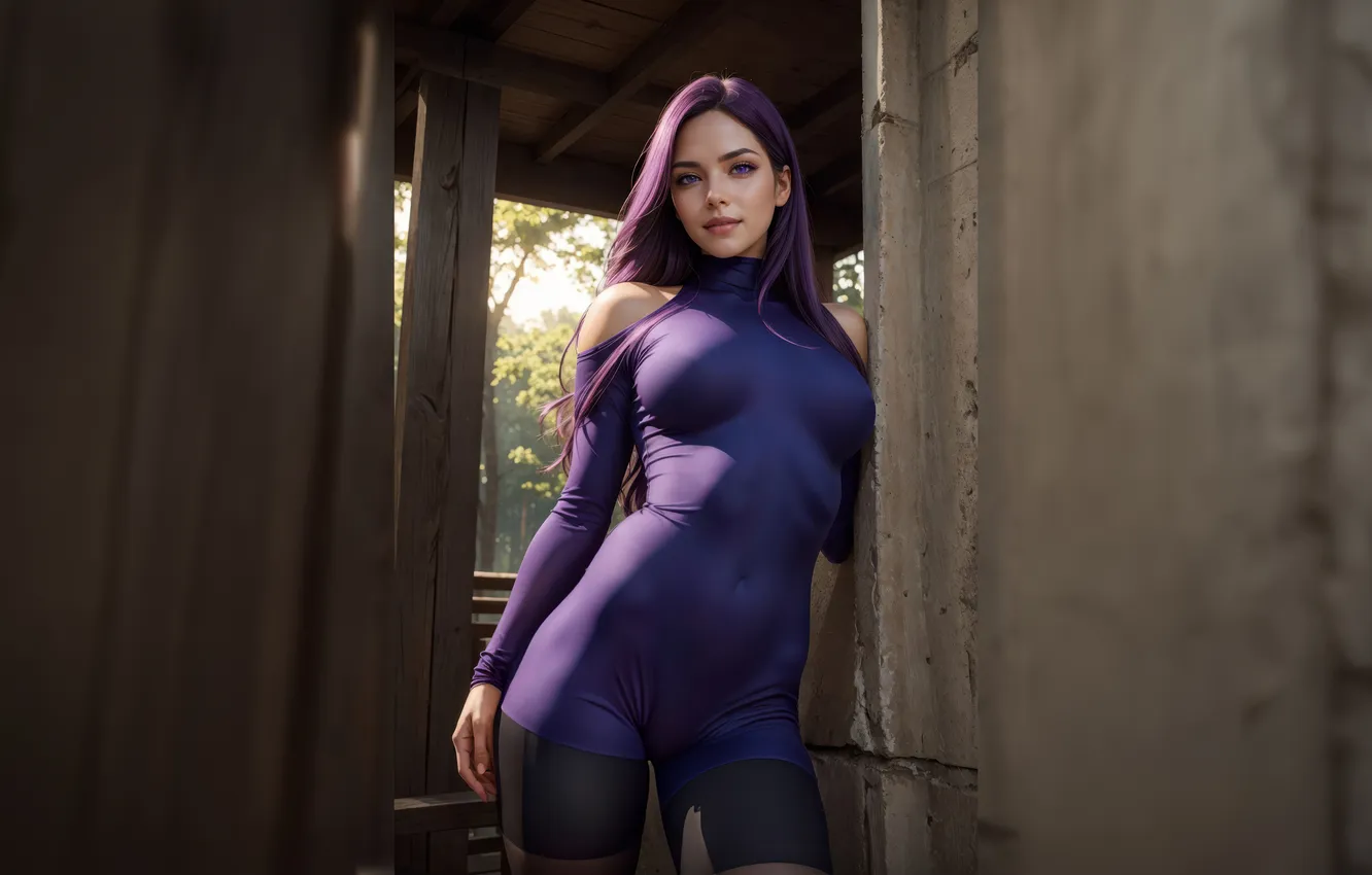 Photo wallpaper justice, Psylocke, Beam