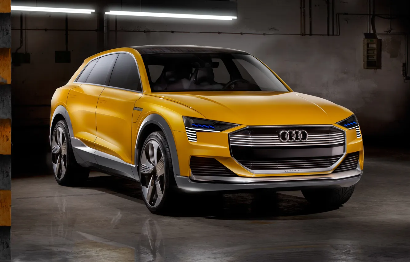 Photo wallpaper Concept, Audi, Audi, the concept, quattro, h-tron