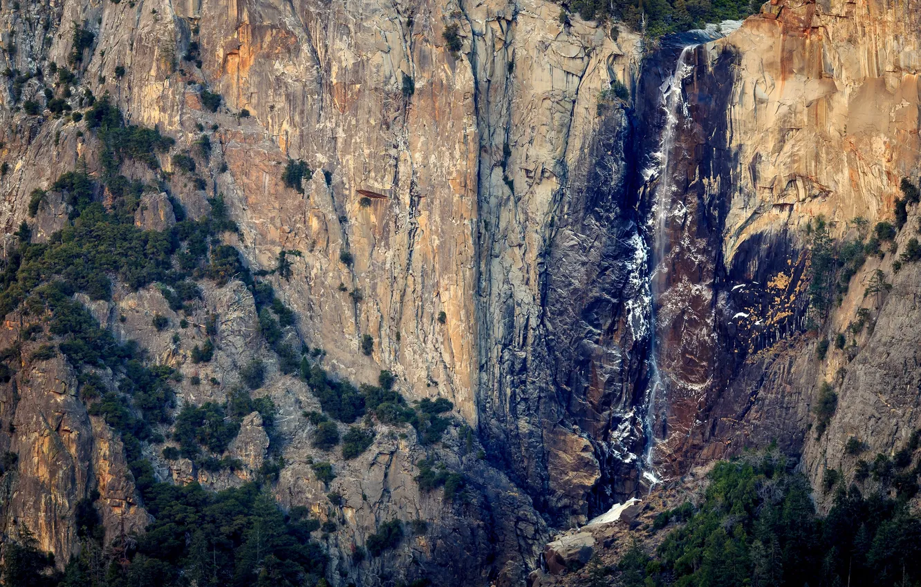 Photo wallpaper nature, rock, waterfall, national Park