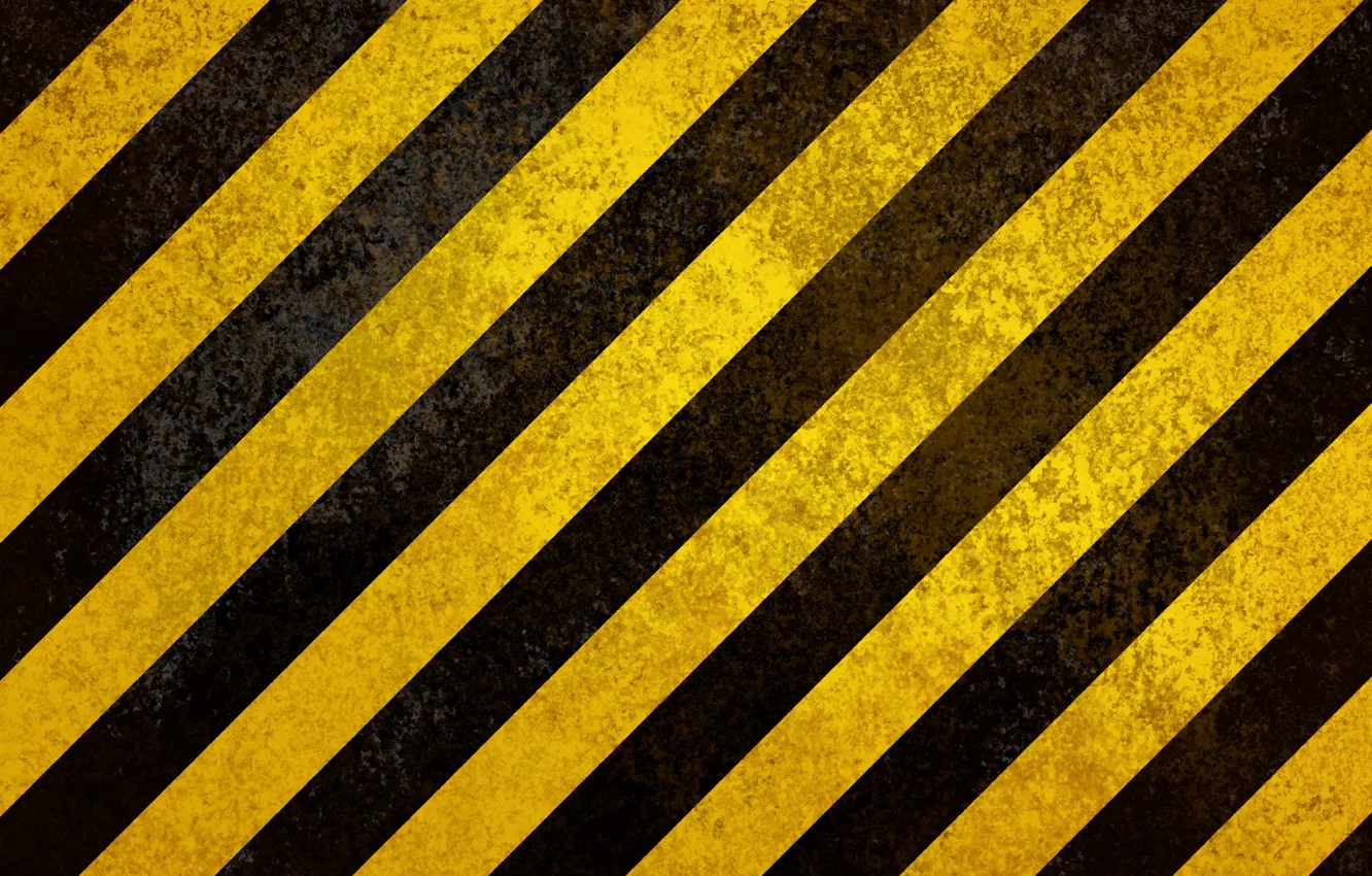 Photo wallpaper strip, yellow, black, strokes