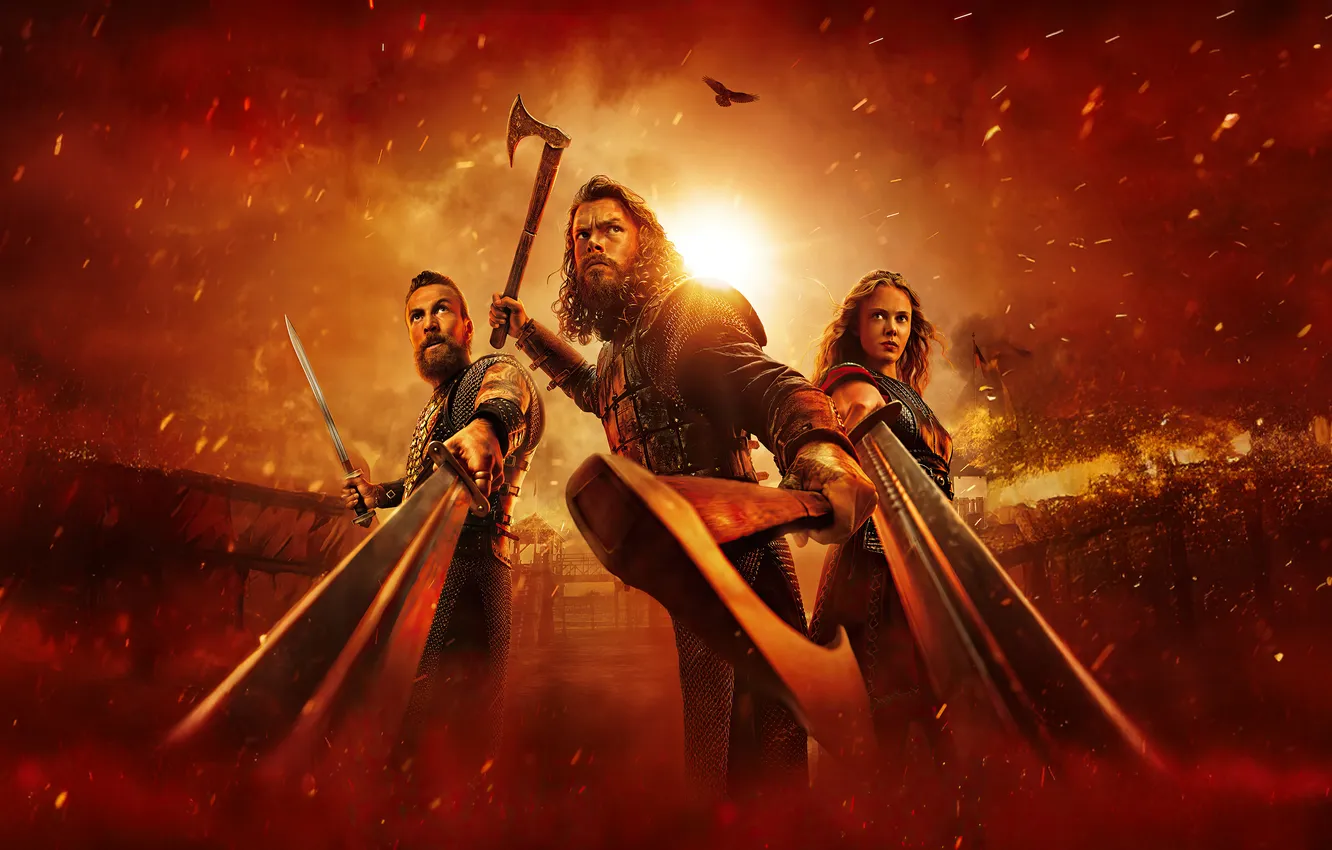 Photo wallpaper Vikings, Season 4, Valhalla