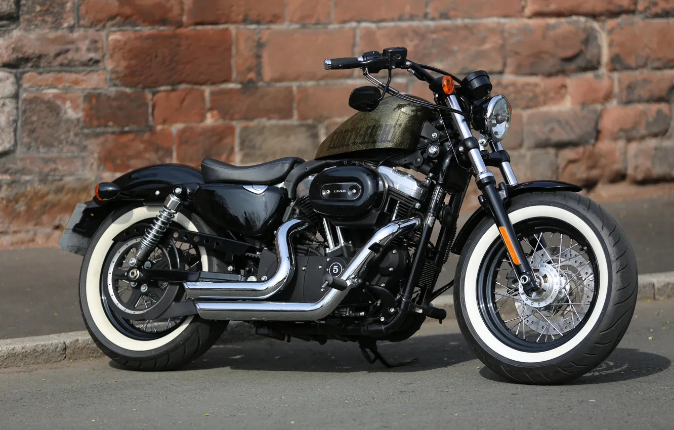 Photo wallpaper design, motorcycle, form, bike, Harley-Davidson