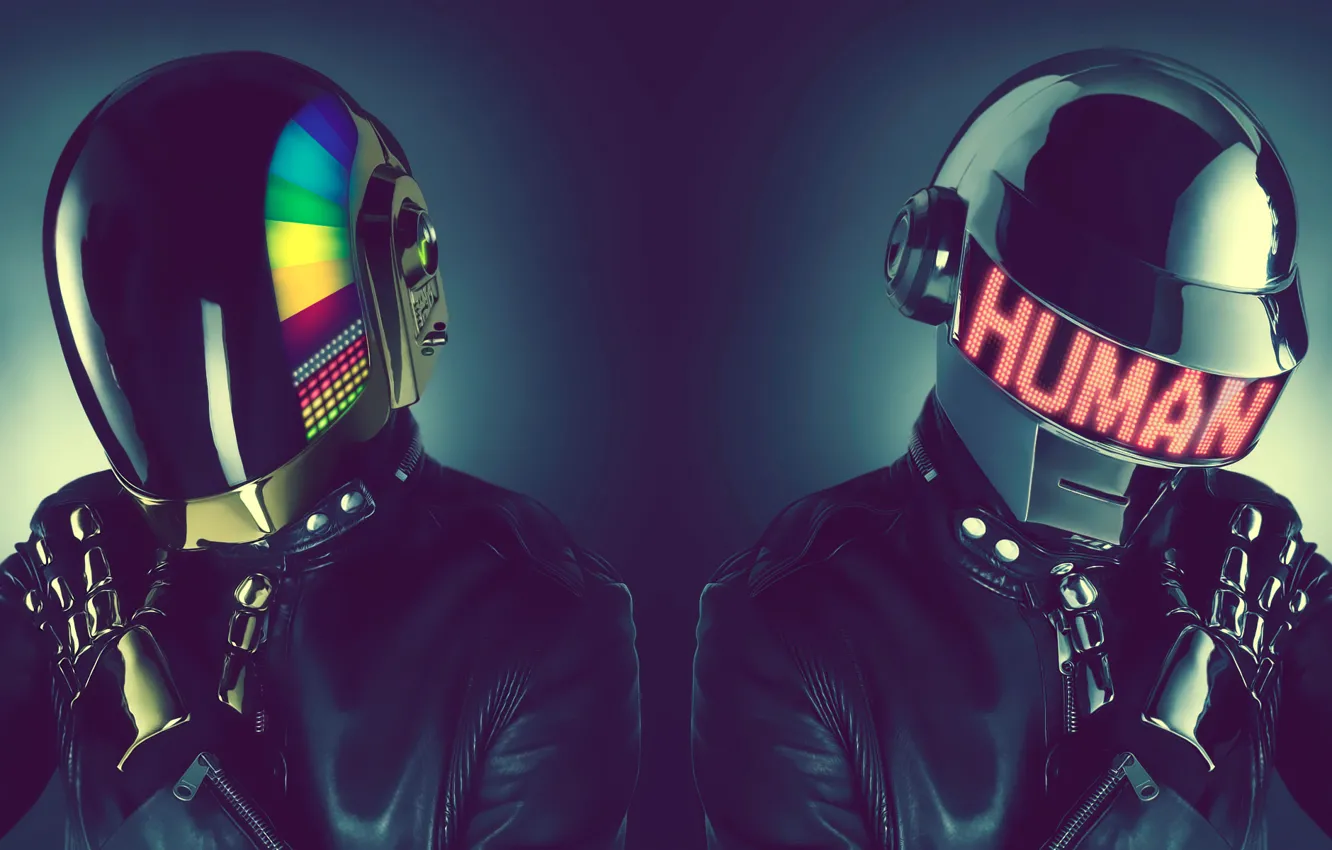 Photo wallpaper style, music, Daft Punk