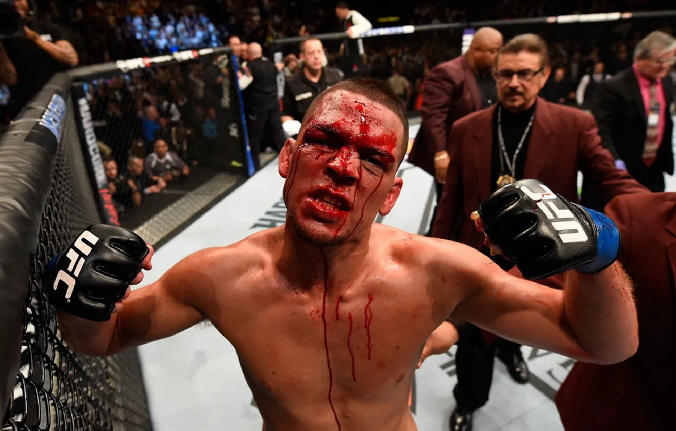 Photo wallpaper UFC, Nate Diaz, i'm not surprised motherfucers