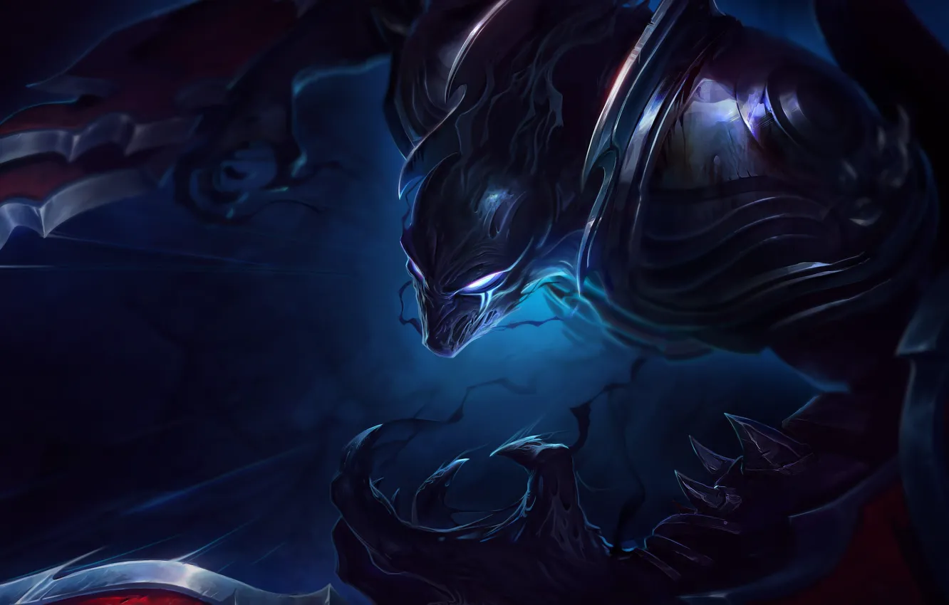 Photo wallpaper flight, the game, armor, Ghost, game, characters, Nocturne, League of Legends