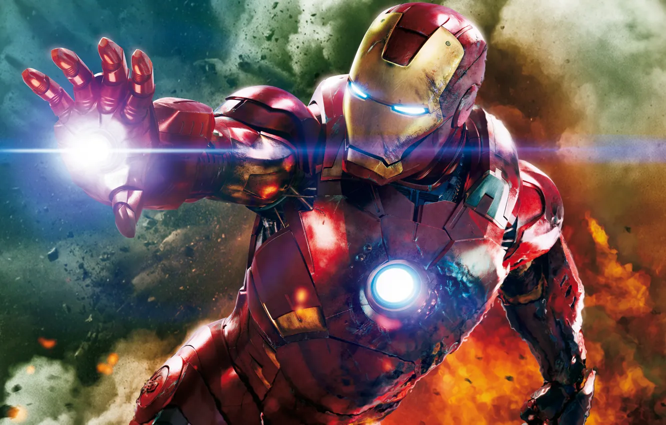 Photo wallpaper costume, superhero, Iron Man, The Avengers, Iron Man