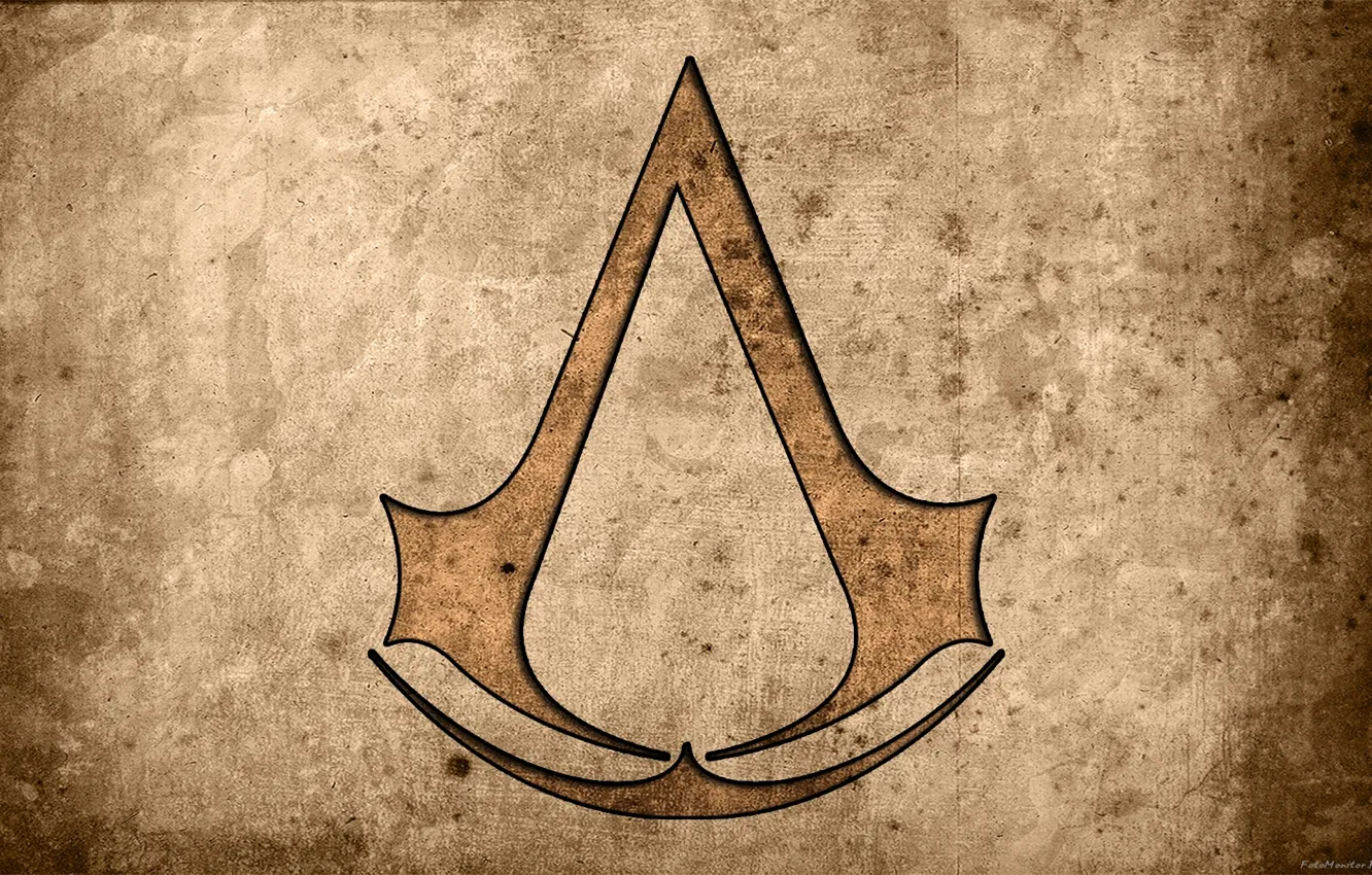 Photo wallpaper sign, logo, Assassin's Creed