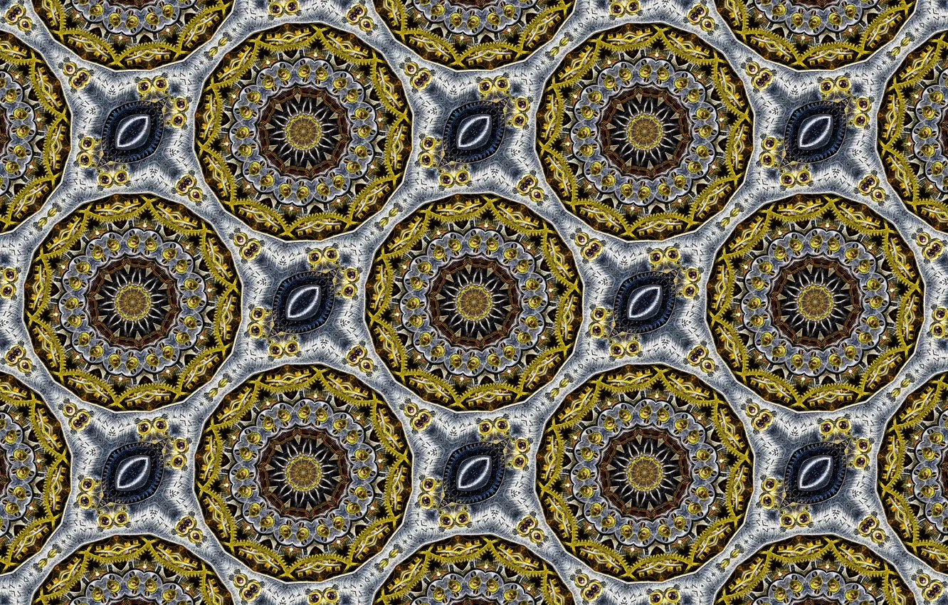 Photo wallpaper surface, figure, form, kaleidoscope