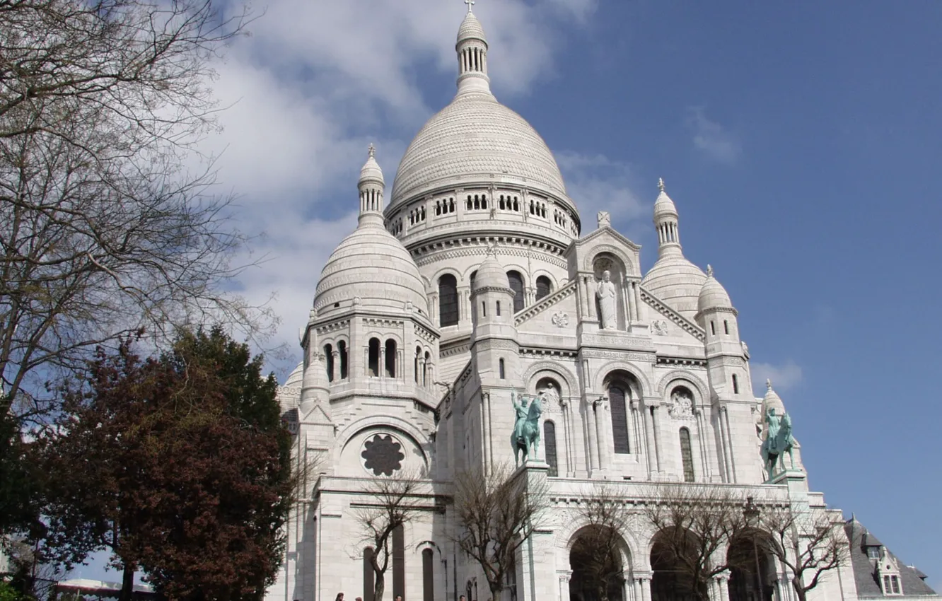 Photo wallpaper Paris, Montmartre, SacreCoeur