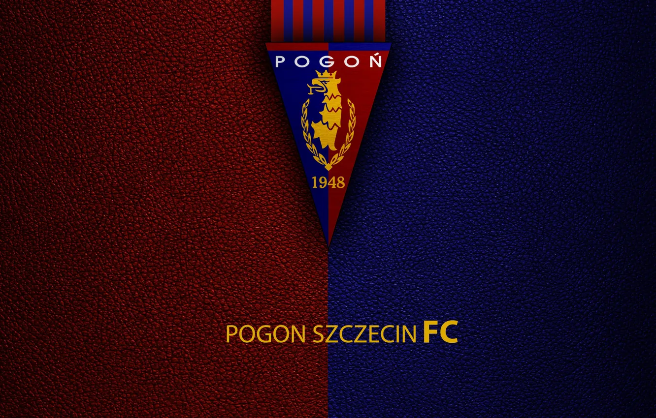 Photo wallpaper wallpaper, sport, logo, football, Pogon Szczecin