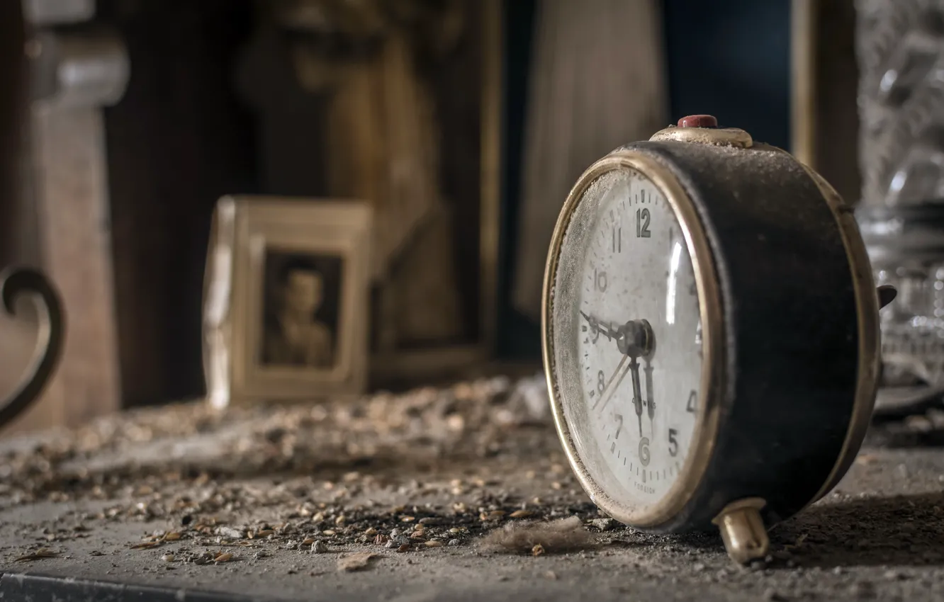 Photo wallpaper time, watch, alarm clock