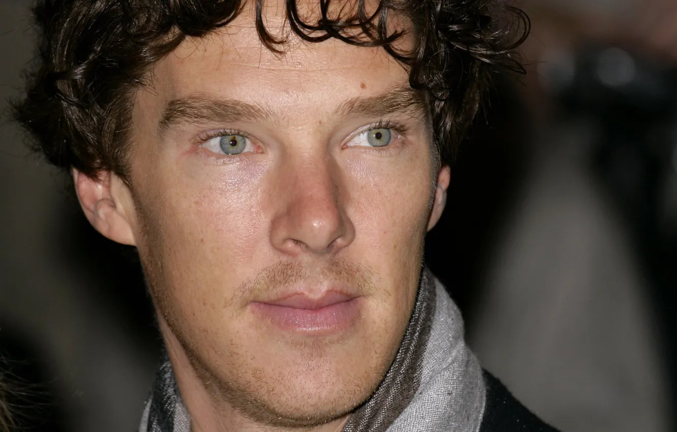 Photo wallpaper look, face, actor, Benedict Cumberbatch, Benedict Cumberbatch, British actor