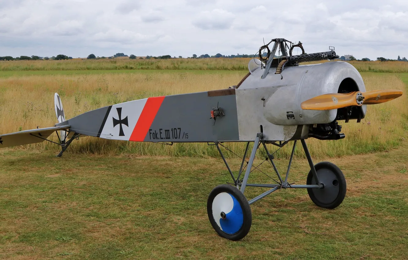 Photo wallpaper Fighter, Fokker, The first world war, E.III replica