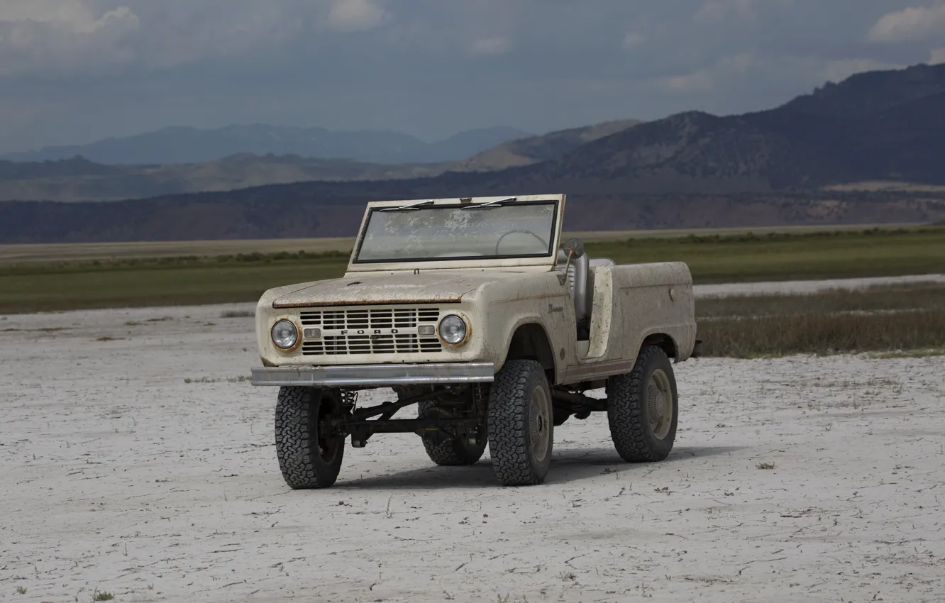 Photo wallpaper tuning, Ford, plain, 1966, 2018, Bronco, ICON Bronco Derelict Roadster