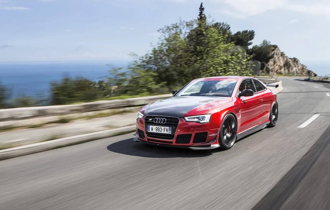Photo wallpaper Audi, tuning, speed, ABBOT, RS5-R