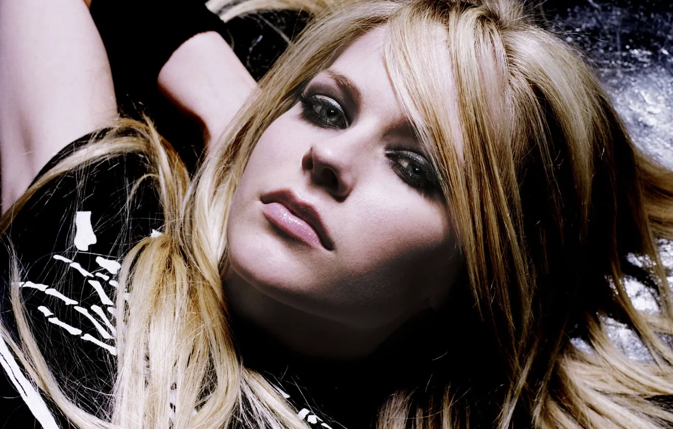 Photo wallpaper Girl, lies, Avril Lavigne, Rock singer