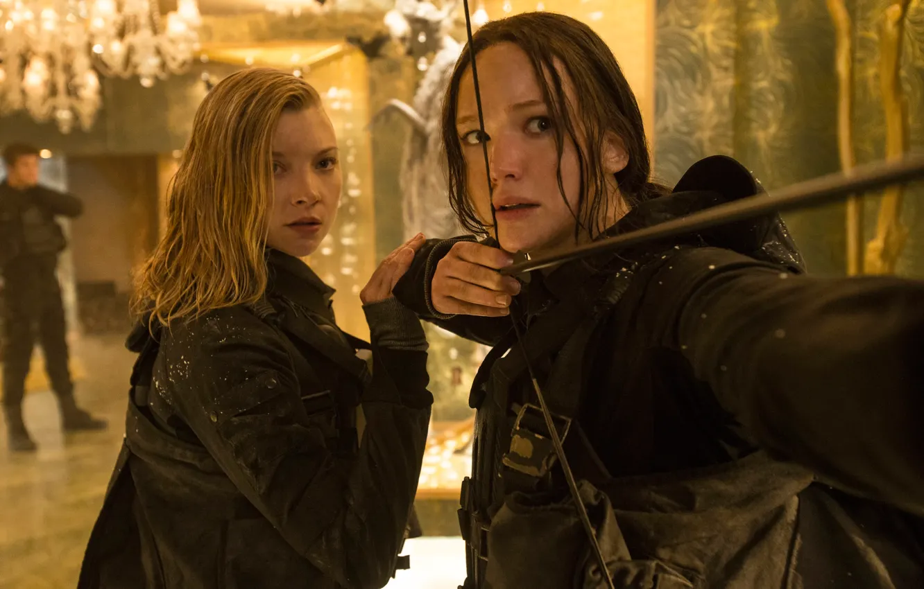 Photo wallpaper Cressida, Jennifer Lawrence, Katniss Everdeen, Natalie Dormer, The hunger games:mockingjay, The Hunger Games:Mockingjay - Part-2