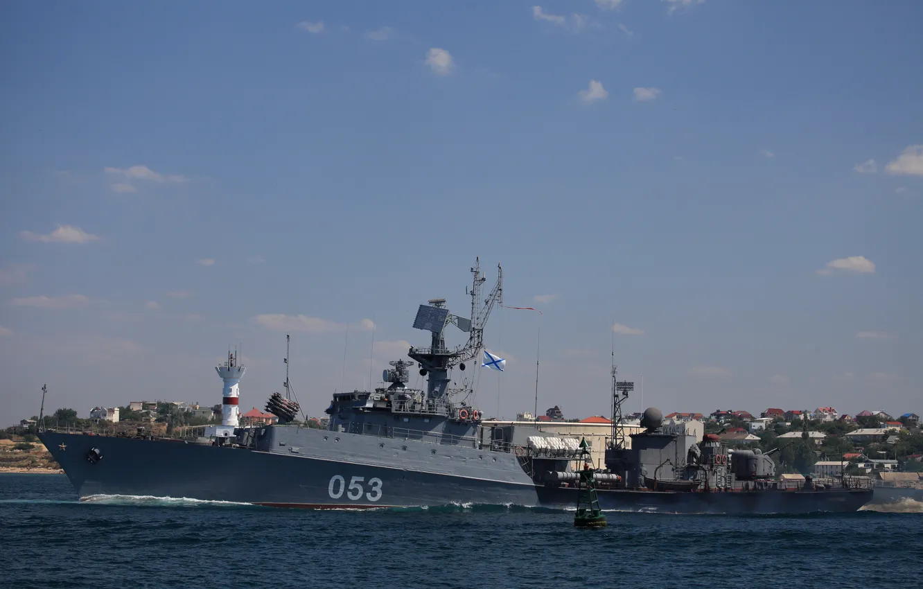 Photo wallpaper Navy, Sevastopol, small anti-submarine ship, Povorino
