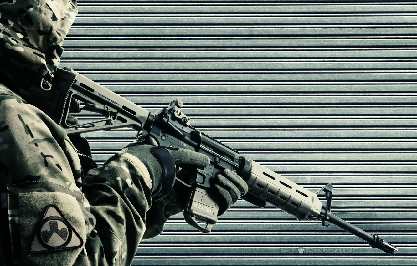 Photo wallpaper weapons, background