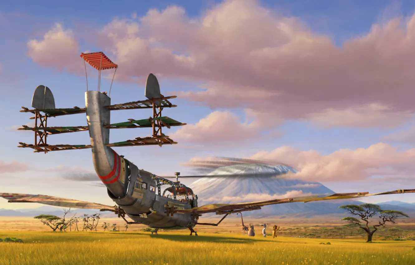 Photo wallpaper Europe, Madagascar, Especially, dangerous