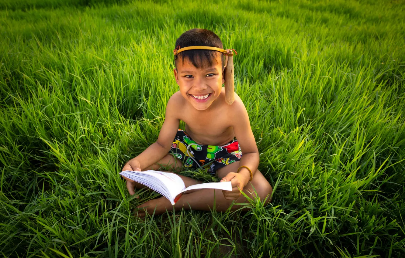 Photo wallpaper Thailand, nature, people, man